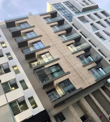 a tall building with balconies on the side of it at Atlantic Suite View 3 in Casablanca