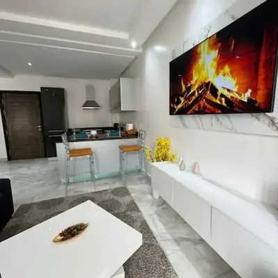 Front of beach apartment marina yakht 2