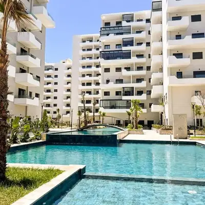 Studio vue sur mer avec piscines à Ocean Park Zenata