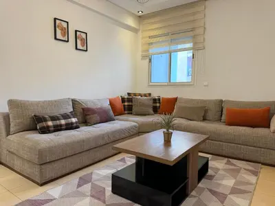 Gallery image of joli appartement au centre ville de la capitale vue sur mer in Rabat
