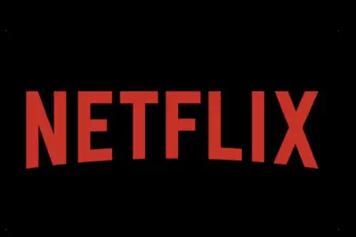 a red netflix logo on a black background at Magnifique 2 chambres avec rooftop - Casablanca Centre in Casablanca