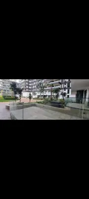 a view of an empty street in a city at Cosy studio avec grande terasse et parking CFC in Casablanca