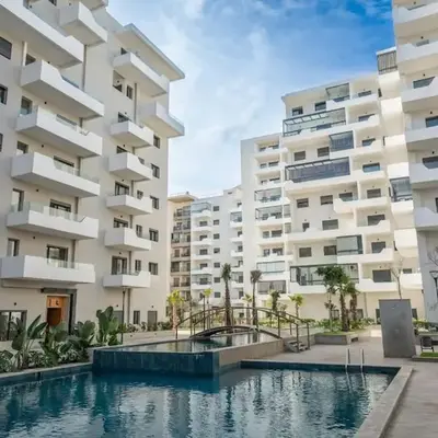 Chic 2 chambres balcon vue panoramique et piscine