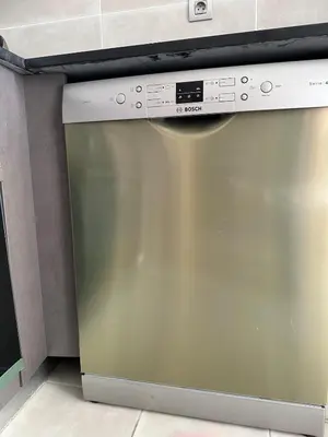 a stainless steel dishwasher in a kitchen at Spacious Apartment 3BR by CH Hay riad, Rabat in Rabat