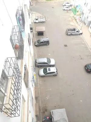 an aerial view of cars parked in a parking lot at Mounia Moon in Casablanca