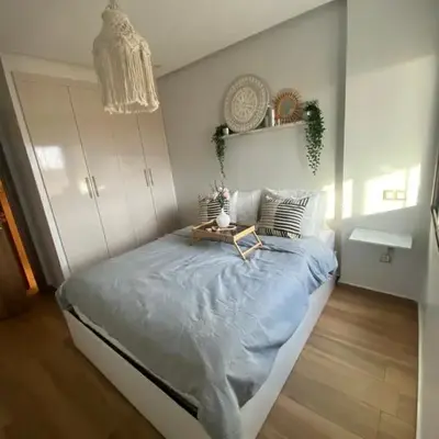 Sidi rahal blue beach Cozy apartment with a sea view