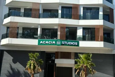 a building with a sign that reads acacia studios at Acacia Studio 09 in Casablanca