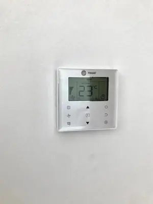a clock on a wall with the time on it at Beautiful Apartment Best View in Casablanca