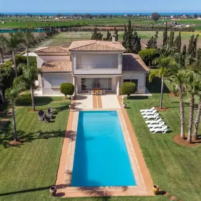 Superb Villa in Bouznika with Private Pool & Hammam