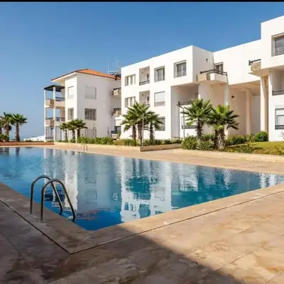 Apartment with pool view