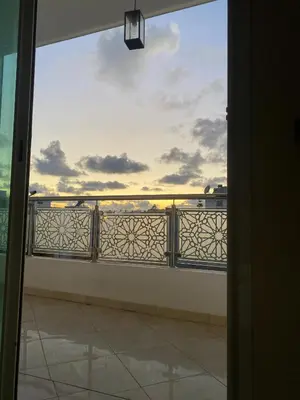 a view of the ocean from a balcony at coastal charm harhoura in Temara