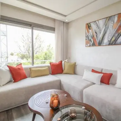 Riviera Escape - Appart Neuf Climatisé avec Balcon à Maarif Anfa