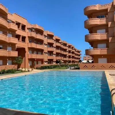 Appartement de luxe avec piscine à Mansouria