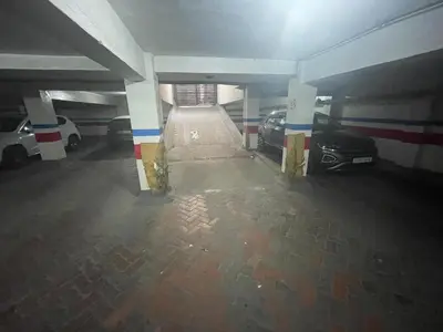 an empty parking garage with cars parked in it at MTL 33 Casablanca city center in Casablanca