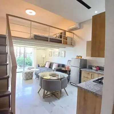 Studio Cosy avec Mezzanine Piscine et Plage à 5 min à Zenata City
