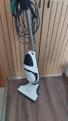 a hair dryer is on the floor in a room at Luxury apartment with sea view and 2 pools Sablettes in Mohammedia