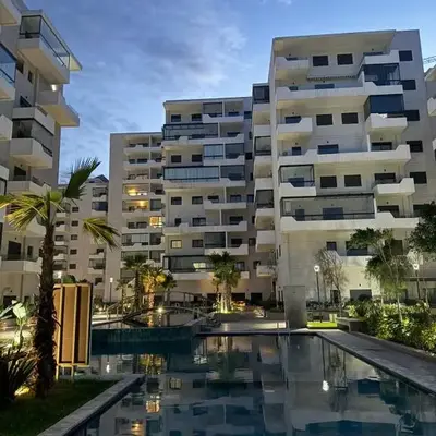 Cozy Studio Vue sur Piscine à Ocean Park Zenata City Eco