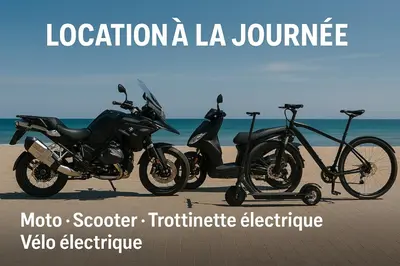 two motorcycles parked next to each other on the beach at Luxury, Comfort, Wi-Fi, Hyper Center in Casablanca
