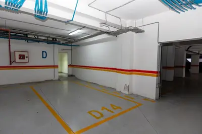 a room with a basketball court on the floor at Homerest appartement Casablanca in Casablanca