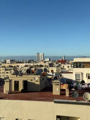 a view of a city from the roof of a building at Metropoleparc luxury apparthotel in Casablanca