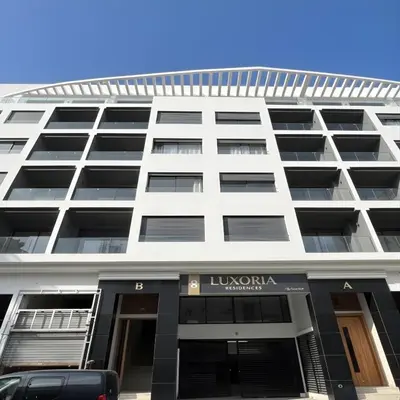 an exterior view of a luxury building at ORA Luxoria Suite Racine & Gym by Staycationcasa in Casablanca-Port