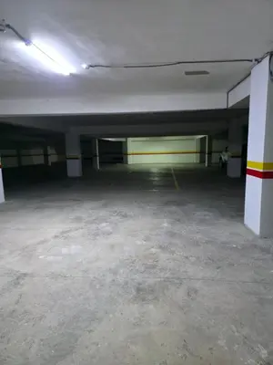 an empty parking lot in an empty parking garage at super studio in Aïn Harrouda