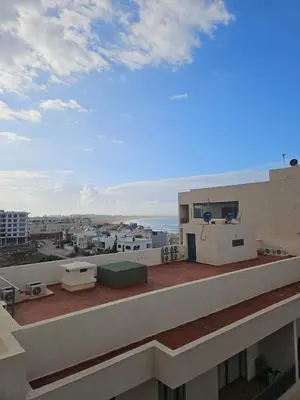 a view from the roof of a building at Appartement De Standing - Face à La Plage -piscine in Mohammedia