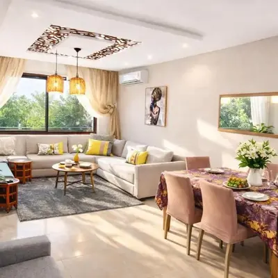 Spacious 3 Bedroom Apartment in Rabat Near Moulay El Hassan Stadium Malls and Embassies