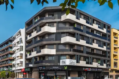 an apartment building in the city of london at Cosy Netflix & Amazing Sunset View in Casablanca