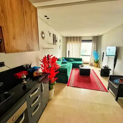 Les-iris-Appartement-moderne-chambre-salon-au-cœur-de-Casablanca