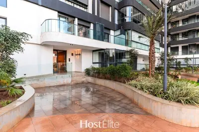 a building with a walkway in front of it at CFC Elegance & Terrace & Fitness & Parking in Casablanca