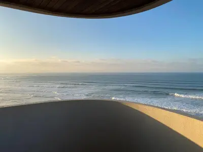 a view of the ocean from a beach at Marina, in a place called: Magnifique !!!!! in Casablanca