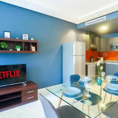 Lavish Flat in new city #fastwifi#Parking