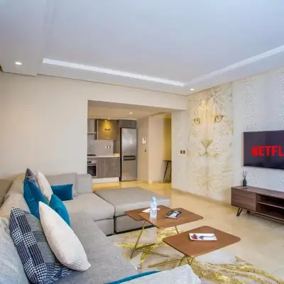 Top flat at central Massira Maarif